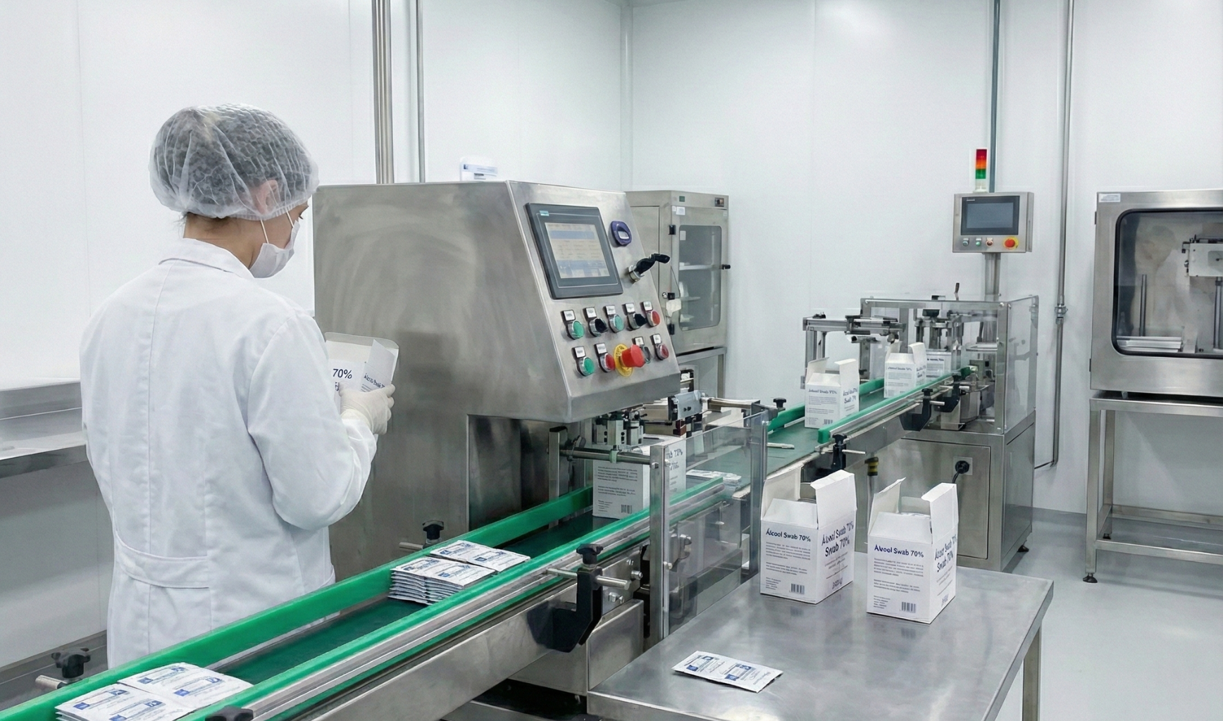 Fábrica de lenços descartáveis HiraiFarma