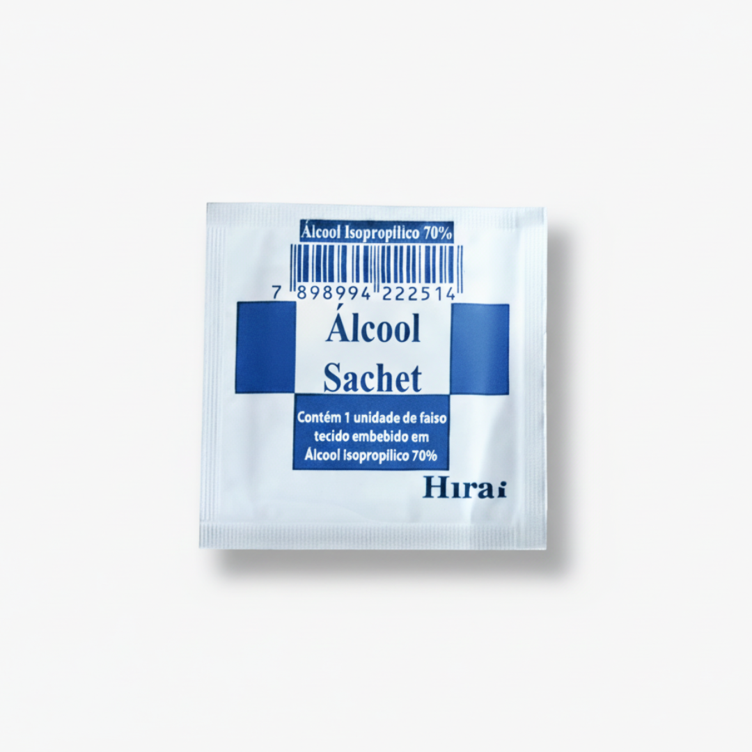 Lenço Álcool 70% HiraiFarma